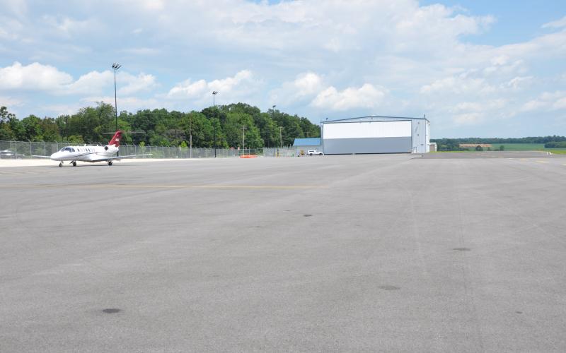 Reconstructed General Aviation apron & Corporate Taxiway