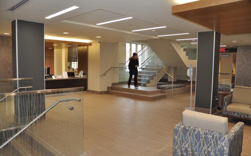 New 24/7 Main Entrance Lobby