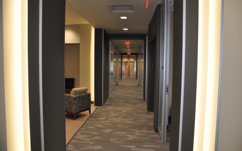Second Floor academic advising offices