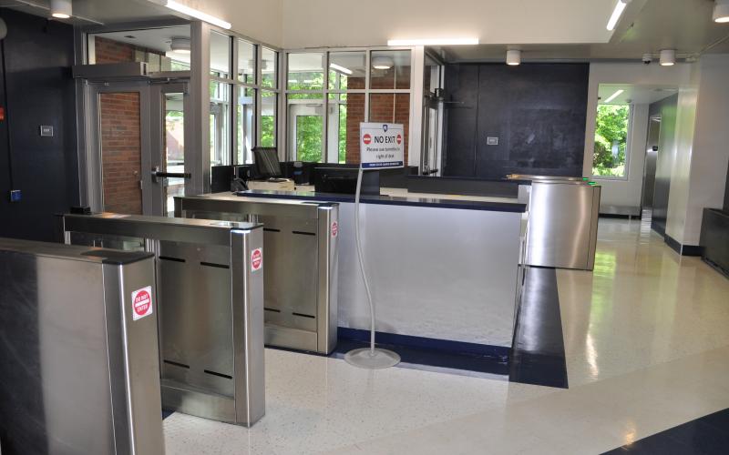 Natatorium elevator addition and new access control