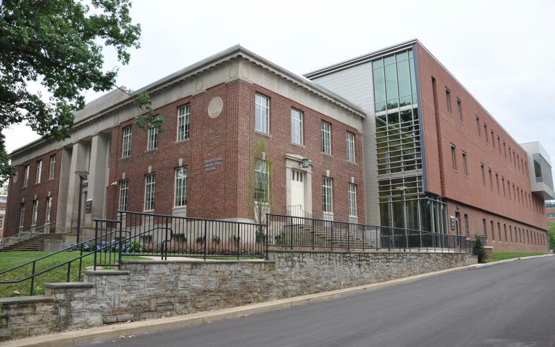 The historical original Ag Engineering building was preserved, by undergoing a complete renovation, and joins with the new building addition