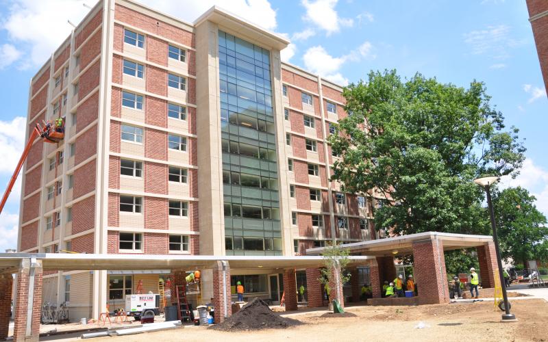 This is the West Elevation of Pennypacker Hall
